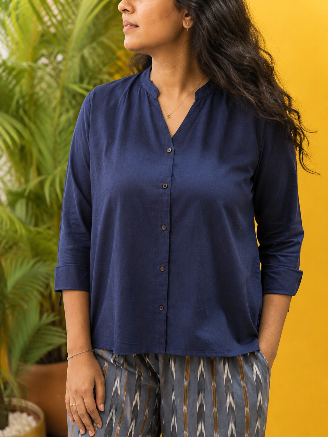 Kalaabam Cotton Ikkat Set