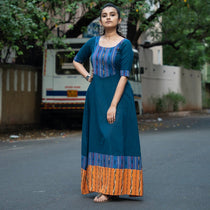 Indigo Handcrafted Cotton Dress