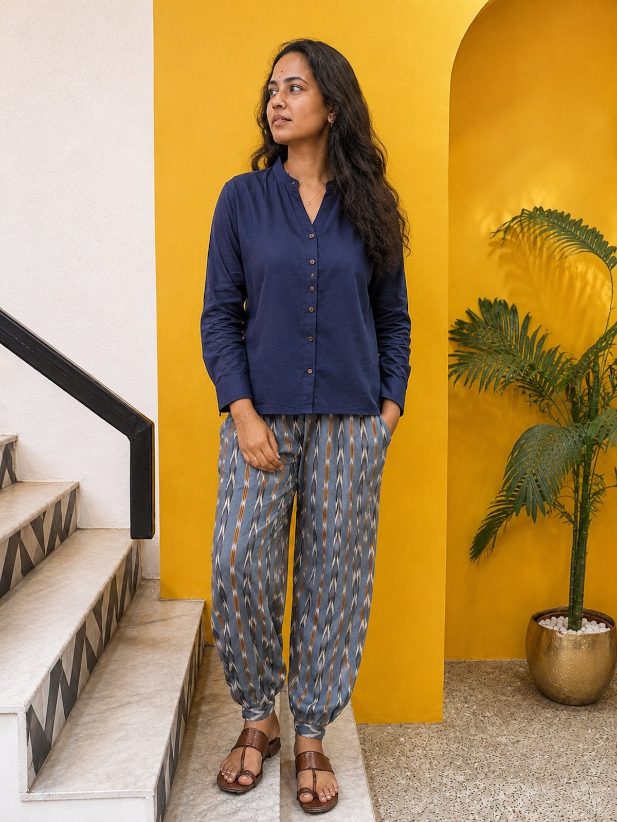 Kalaabam cotton Ikkat sets